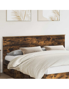 Testiera con testiera Rovere fumé 180 cm Legno multistrato
