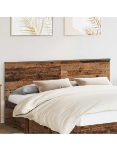 Testiera con testiera Legno vecchio 180 cm Legno multistrato
