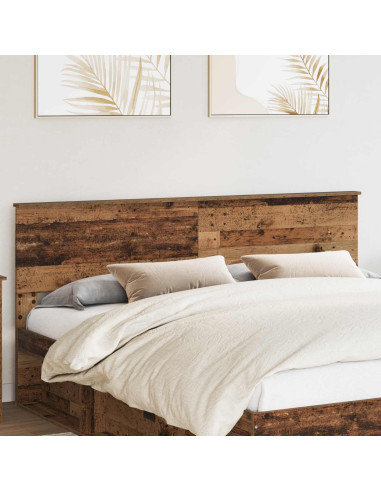 Testiera con testiera Legno vecchio 180 cm Legno multistrato