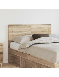 Testiera con testiera Rovere Sonoma 120 cm Legno multistrato