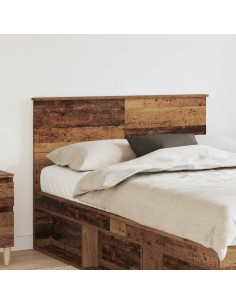 Testiera con testiera Legno vecchio 120 cm Legno multistrato