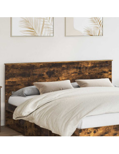 Testiera con testiera Rovere fumé 180 cm Legno multistrato