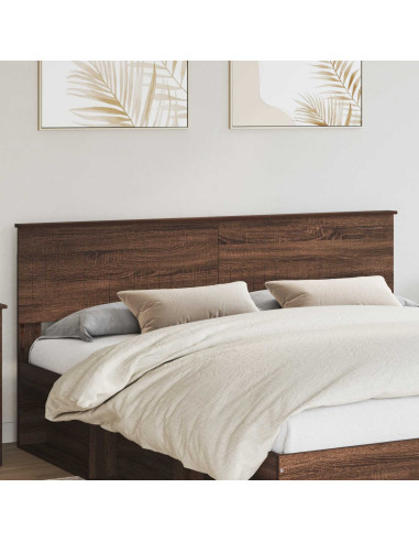Testiera con testiera Rovere Marrone 180 cm Legno multistrato