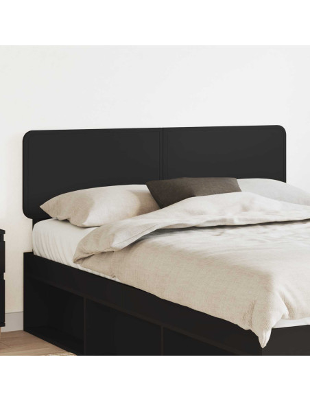 Testiera con testiera Rovere Nero 160 cm Legno multistrato