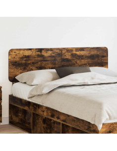 Testiera con testiera Rovere fumé 160 cm Legno multistrato