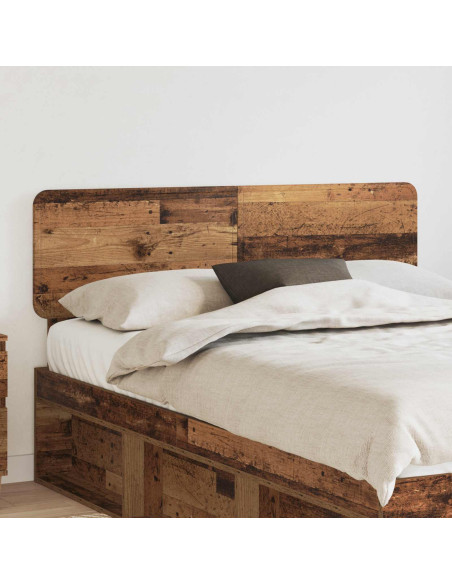 Testiera con testiera Legno vecchio 160 cm Legno multistrato