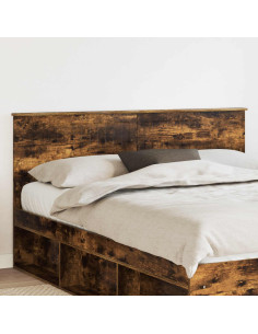 Testiera con testiera Rovere fumé 160 cm Legno multistrato