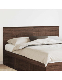 Testiera con testiera Rovere Marrone 160 cm Legno multistrato