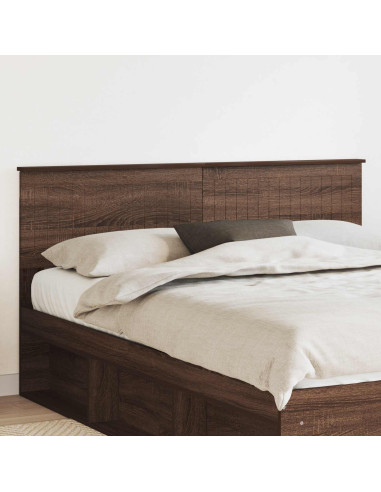 Testiera con testiera Rovere Marrone 160 cm Legno multistrato