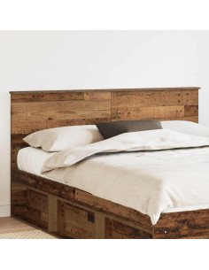 Testiera con testiera Legno vecchio 160 cm Legno multistrato