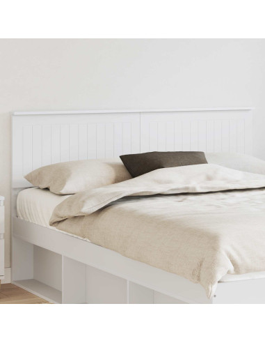Testiera con testiera Bianco 150 cm Legno multistrato