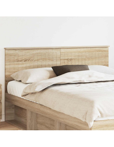 Testiera con testiera Rovere Sonoma 150 cm Legno multistrato