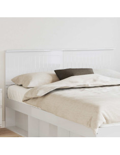 Testiera con testiera Bianco Lucido 150 cm Legno multistrato