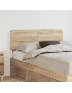 Testiera con testiera Rovere Sonoma 135 cm Legno multistrato