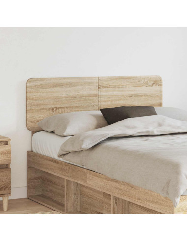Testiera con testiera Rovere Sonoma 120 cm Legno multistrato