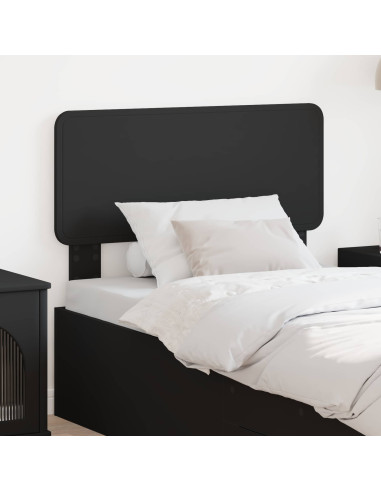 Testiera con testiera Rovere Nero 100 cm Legno multistrato
