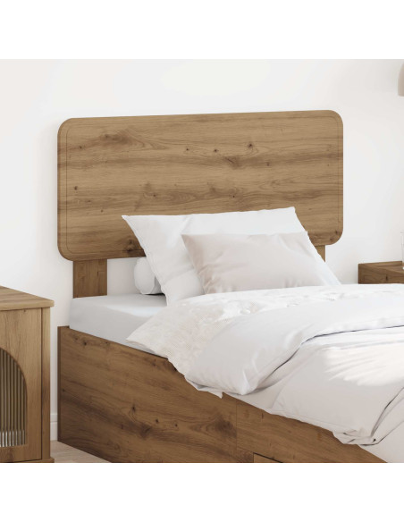 Testiera Rovere artigianale 90 cm Legno multistrato