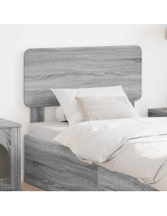 Testiera con testiera Grigio Sonoma 75 cm Legno multistrato