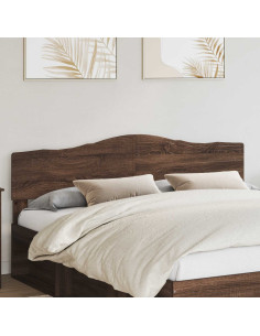 Testiera con testiera Rovere Marrone 200 cm Legno multistrato