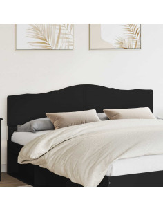 Testiera con testiera Rovere Nero 180 cm Legno multistrato