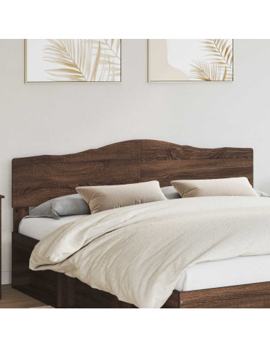 Testiera con testiera Rovere Marrone 180 cm Legno multistrato