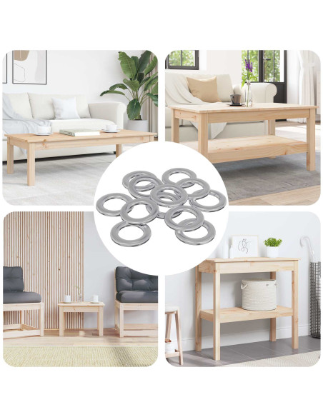 Rondelle 52941 pcs Argento Ferro