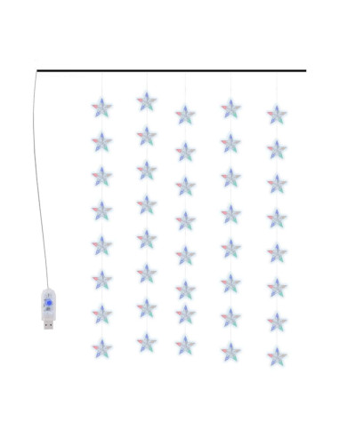 Luci Fatate a Stella a LED 200 LED Colorati 8 Funzioni