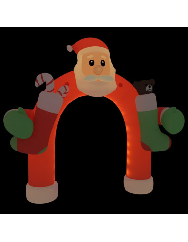 Ingresso ad Arco Gonfiabile con LED 320 cm