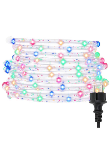 Stringa di Luci con 240 LED Multicolore 10 m in PVC