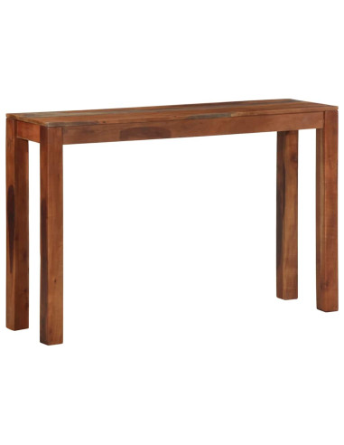 Tavolo Consolle 120x30x76 cm in Legno Massello di Acacia