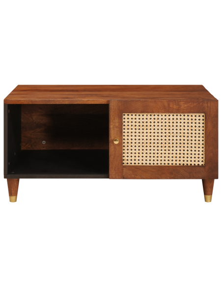 Tavolino da salotto 80 x 50 x 40 cm Legno di mango massello