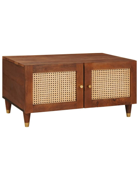 Tavolino da salotto 80 x 50 x 40 cm Legno di mango massello