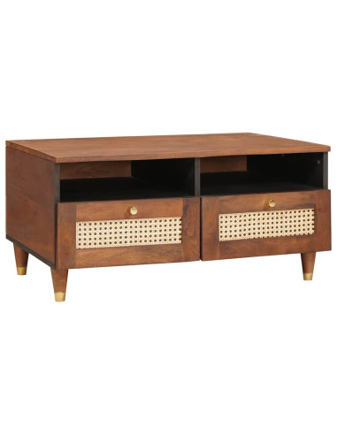 Tavolino da salotto 80 x 54 x 40 cm Legno di mango massello