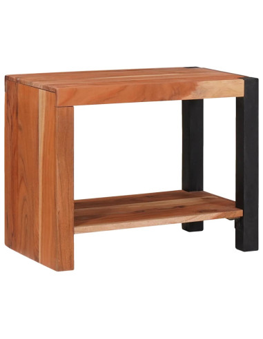 Libreria Marrone 50 x 30 x 40 cm Legno di Acacia Massello