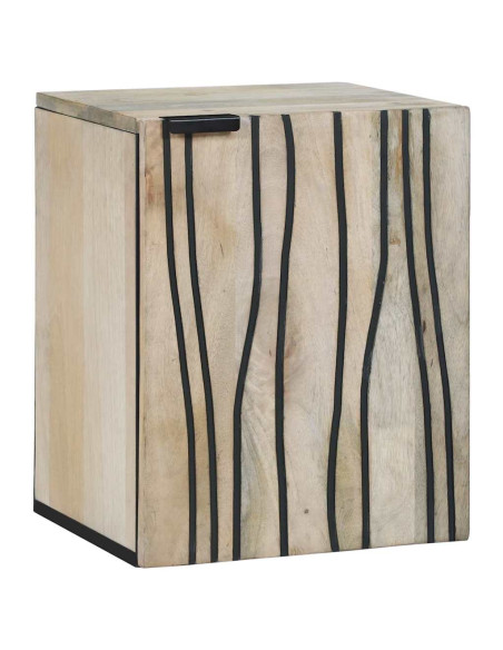 Armadio per Lavabo da Bagno con porta Bianco 38 x 33,5 x 48 cm