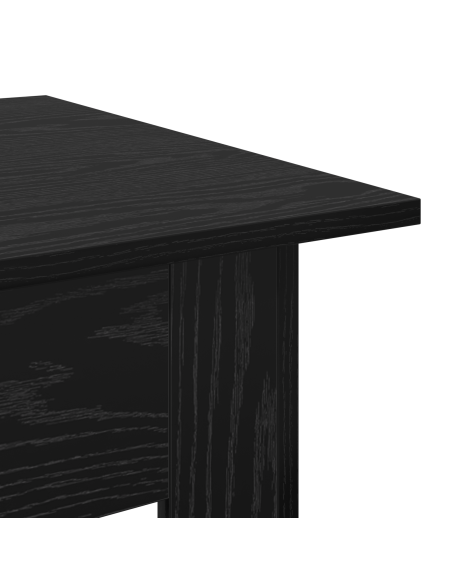 Tavolino da salotto Rovere Nero 55 x 55 x 42 cm