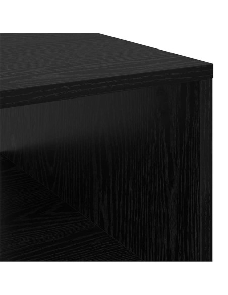 Tavolino da salotto Rovere Nero 102 x 55 x 35 cm