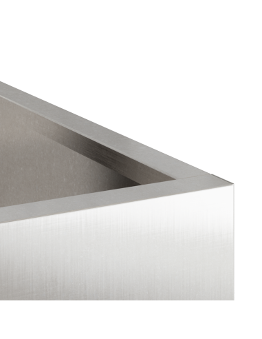 Vaso da giardino Acciaio inossidabile 32 x 32 x 40 cm