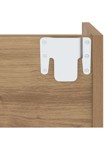 Mobile per scarpe 2 pcs Rovere artigianale 60 x 18 x 90 cm