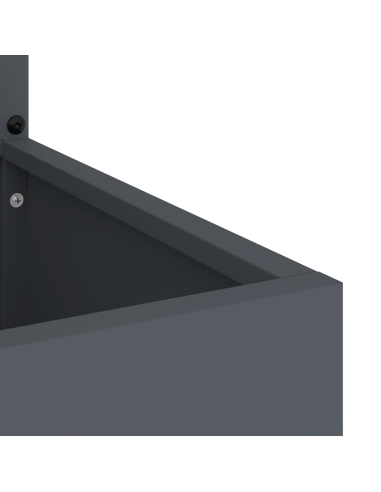 Schermo per privacy in giardino Antracite 50 x 32 x 150 cm