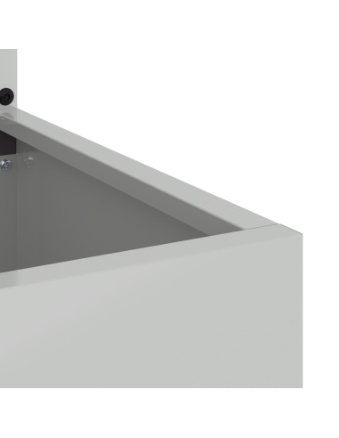 Schermo per privacy in giardino Argento 50 x 32 x 150 cm