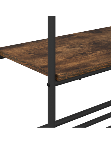 Stendibiancheria Rovere fumé 60 x 30 x 171 cm Legno multistrato