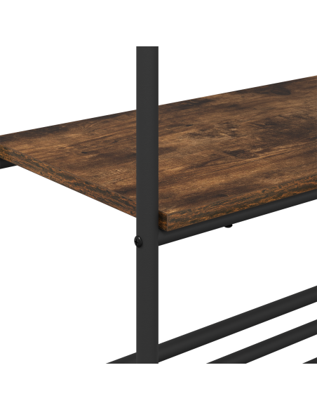 Stendibiancheria Rovere fumé 60 x 30 x 171 cm Legno multistrato