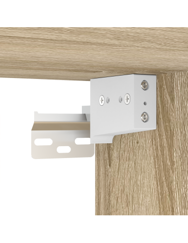 Mobile per scarpe Rovere Sonoma 77,5 x 30 x 67 cm