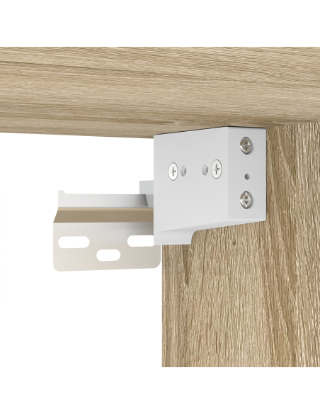 Mobile per scarpe Rovere Sonoma 77,5 x 30 x 83,5 cm