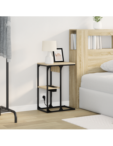 Armadio da Notte Rovere Sonoma 41,5 x 26 x 60,5 cm