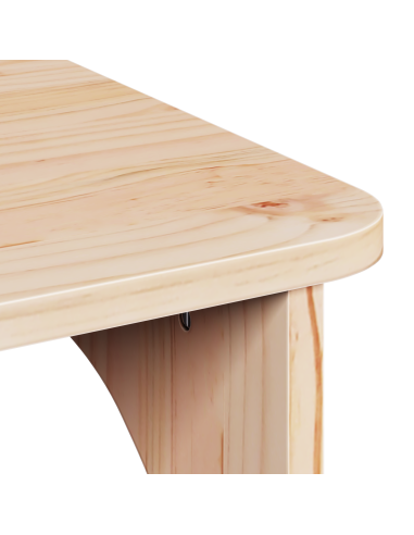 Tavolino da salotto Naturale 80 x 50 x 31 cm