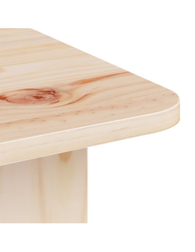 Tavolino da salotto Naturale 80 x 39,5 x 33,5 cm