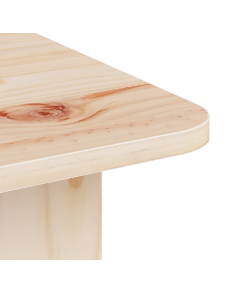 Tavolino da salotto Naturale 80 x 39,5 x 33,5 cm