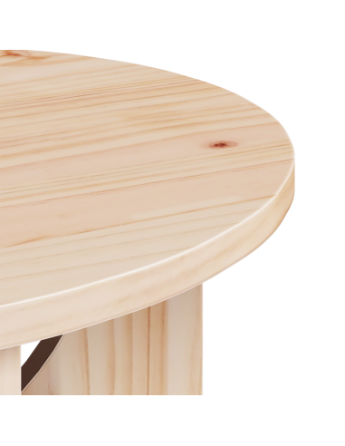 Tavolino da salotto Naturale 50 x 50 x 35 cm